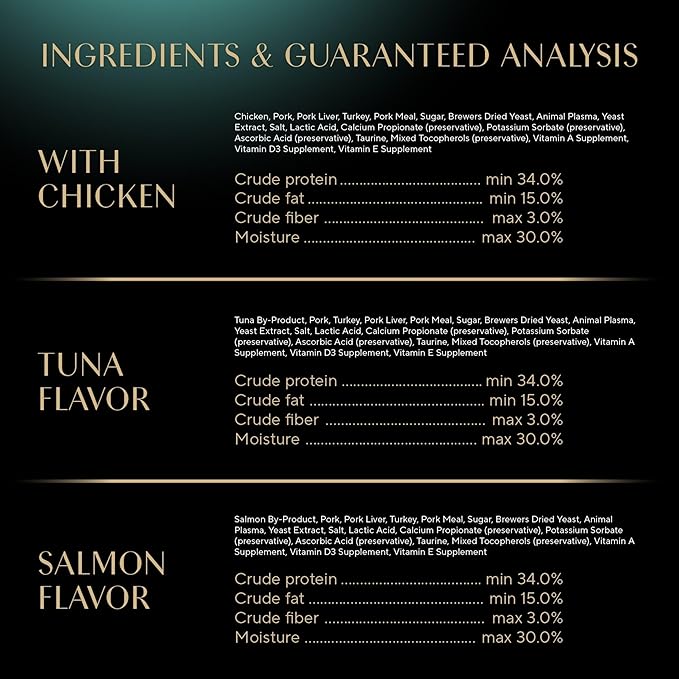 Sheba Meaty Tender Sticks Cat Treats Chicken, Tuna Flavor, or Salmon Flavor, 0.14 oz., 70 Count