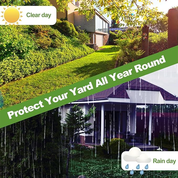 Cat Repellent Outdoor & Indoor, Natural Safe Cat Deterrent Essential Oils Ball Keep Cats Out of Yard Permanently, Effectively Prevents Scratching Biting Urinating, Protect Gardens & Furniture (10 Pcs)