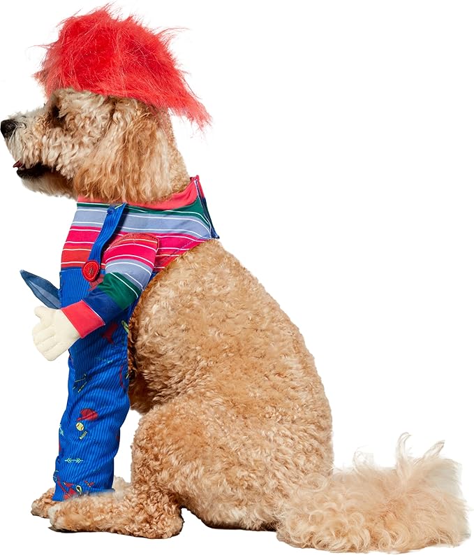 Child's Play: Chucky Pet Costume for For Dogs or Cats by Rubies, Medium