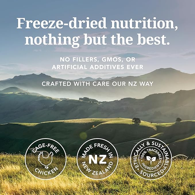 K9 Natural - Grain Free Freeze Dried Dog Food Topper - Chicken, 3.5oz