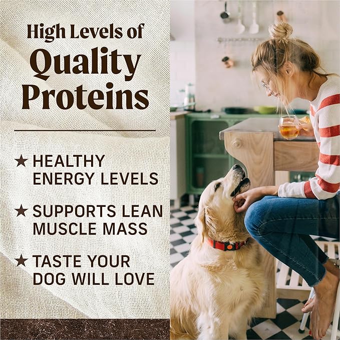 Merrick Premium Grain Free Dry Adult Dog Food, Wholesome And Natural Kibble With Real Chicken And Sweet Potato - 10.0 lb. Bag
