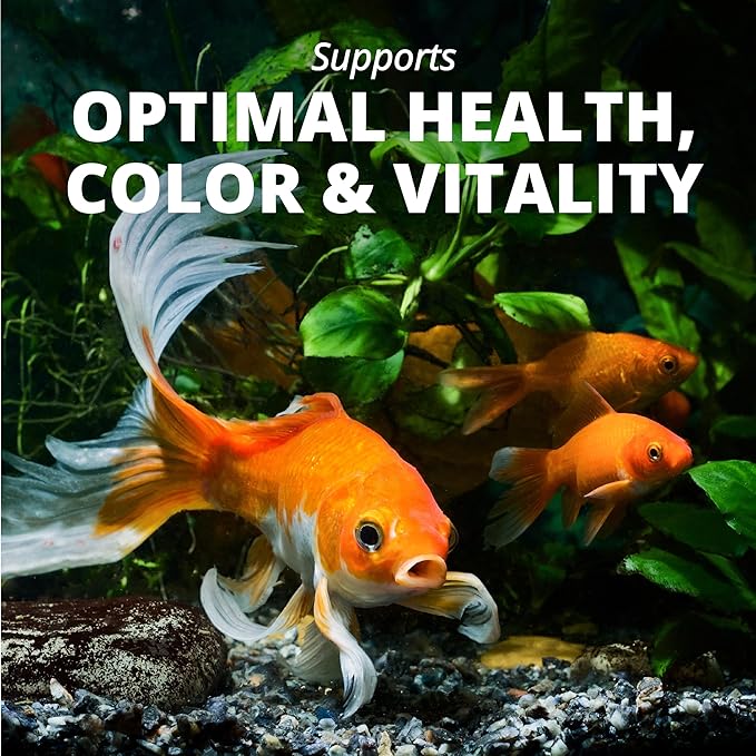 Tetra Goldfish Flakes, Nutritionally Balanced Diet For Aquarium Fish, Vitamin C Enriched Flakes, 2.2 oz
