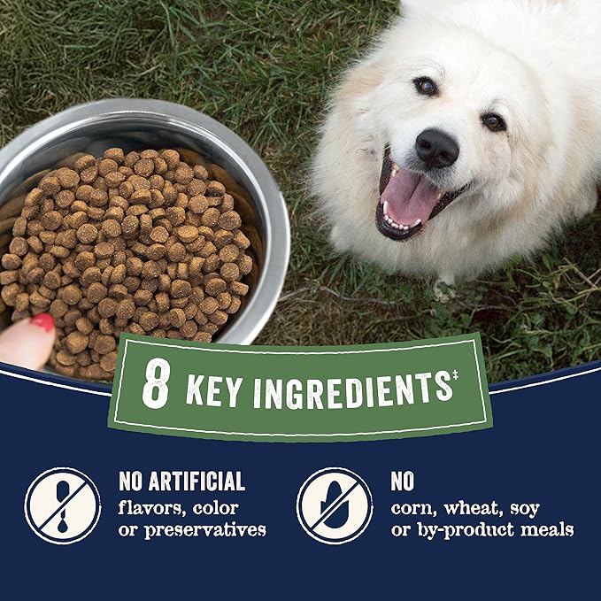 Canidae Pure Farm to Bowl Pasture-Raised Lamb & Brown Rice Dog Food, Adult Dog Food, 22lb