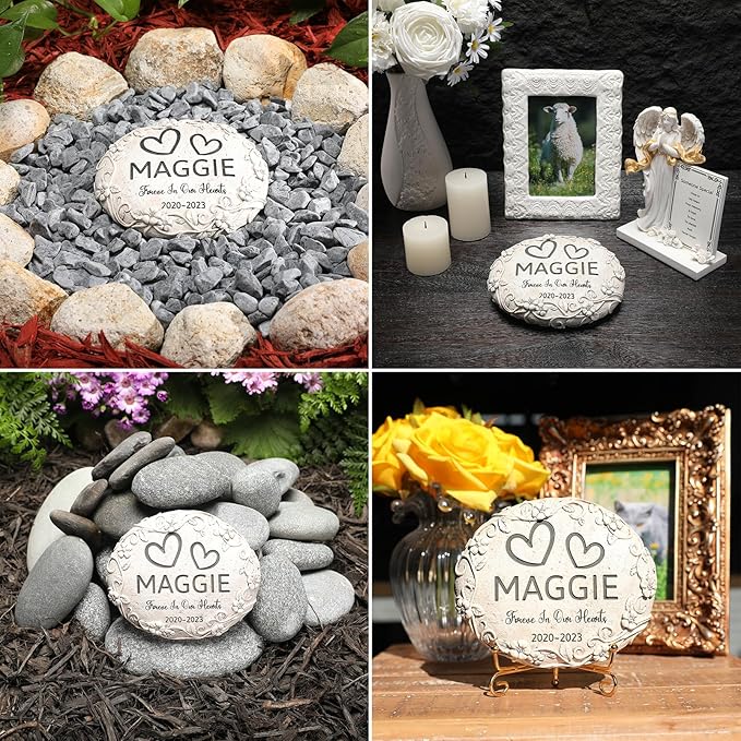 Personalized Sheep Memorial Stone, Pet Grave Marker Sheep, Sheep Headstone, Sheep Tombstone, Sheep Gravestone, Sheep Memorial Gifts