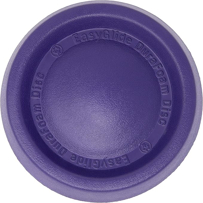 Starmark Easy Glide DuraFoam Flying Disc Dog Toy, Color Varies 9"