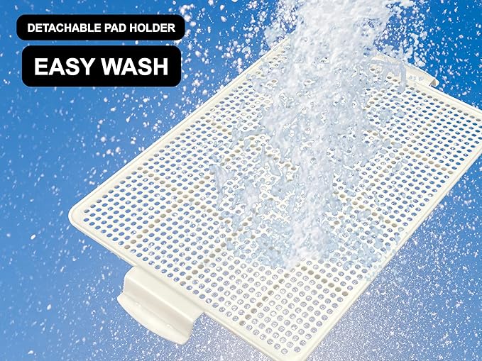 Dog Pee Pad Holder, Puppy Potty Training Tray 22.5”X16.5” for Small Dogs (Chocolate)