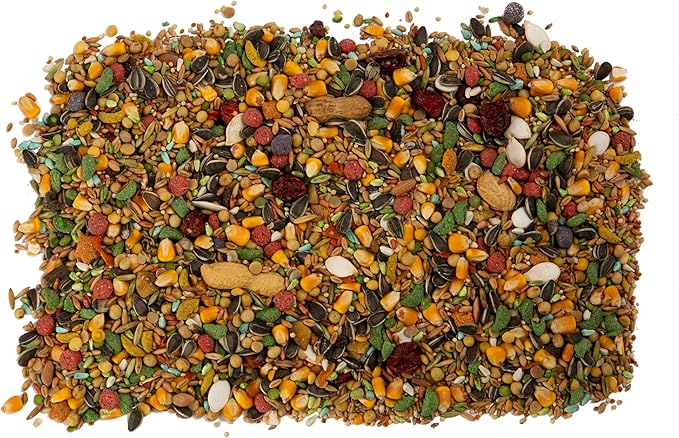 Wild Harvest Advanced Nutrition Parrot 8 Pounds, Seed, Grain and Vegetable Mix (Pack of 3)