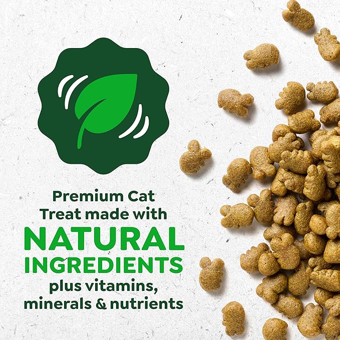 Greenies Cat Treats, Feline Veterinarian-Recommended Adult Natural Dental Cat Treats, Oven Roasted Chicken Flavor, 21 oz. Tub