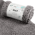 CatGuru Cat Litter Mat, Medium, Extra Large, XXL, Waterproof Litter Box Mat, Non Slip Kitty Litter Mat, Machine Washable Litter Trapping Mat, Soft Litter Tray, Cat Stuff (XXL, Dark/Heavy-Duty)