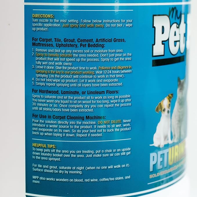 My Pet Peed - Pet Stain & Odor Remover (Two Pack - 32oz Spray Bottles)