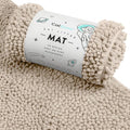 CatGuru Cat Litter Mat, Medium, Extra Large, XXL, Super Absorbent and Waterproof Litter Box Mat for Cats, Non Slip Trapping Mats, Machine Washable Kitty Trapping Pad, Cat Stuff (XL, Sand/Heavy-Duty)