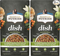 Nutrish Dish Premium Natural Dry Dog Food, Chicken & Brown Rice Recipe with Veggies & Fruit (Rachael Ray), 3.75 Pound Bag (Pack of 2)