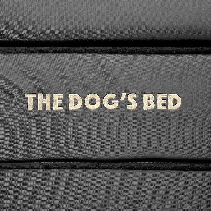 The Dog’s Bed Orthopedic Memory Foam Dog Bed Mattress, Oxford Fabric, Grey with Black Trim, XL, 6-Inch